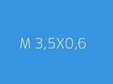 M 3,5X0,6 